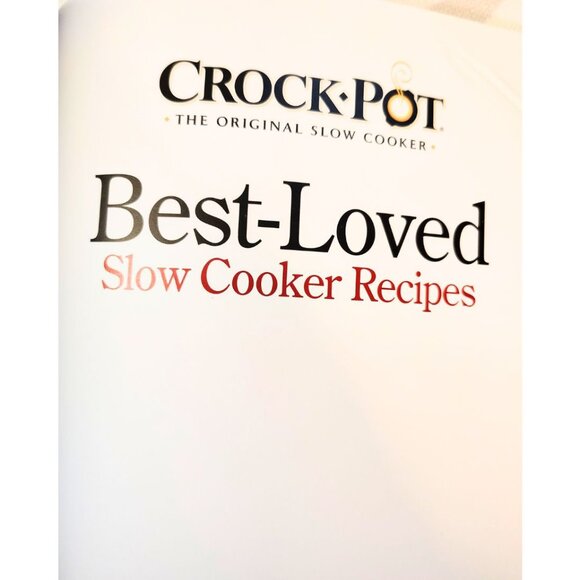 CROCK POT THE ORIGINAL SLOW CCOOKER BEST LOVED SLOW COOKER RECIPES NWT - Picture 4 of 7